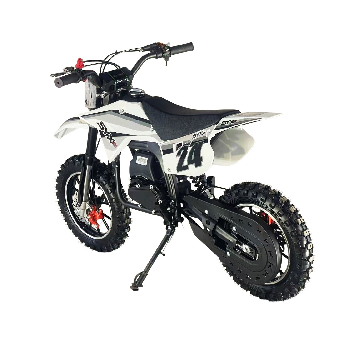 SYX MOTO MK 40cc 4-Stroke Kids Mini Dirt Bike – Automatic Gas Pocket Bike with Pull Start, EPA Approved