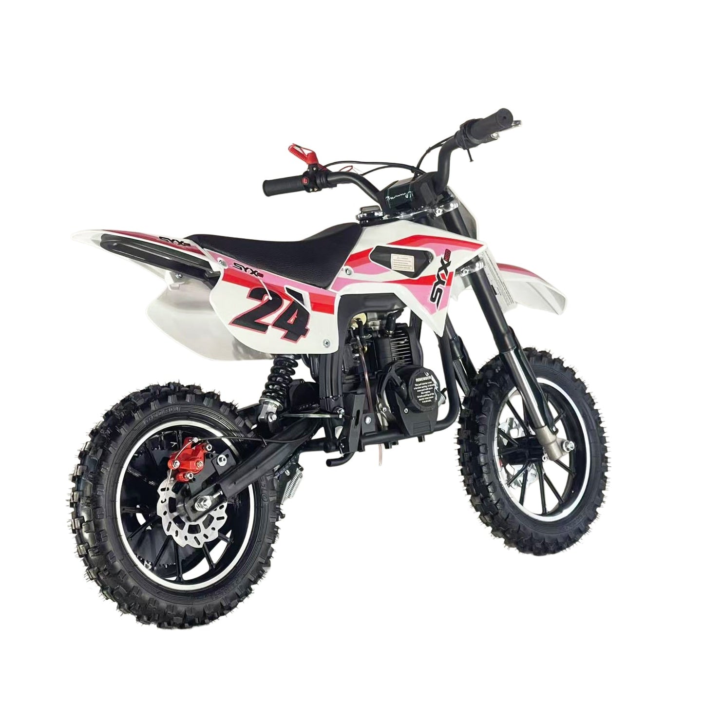 SYX MOTO MK 40cc 4-Stroke Kids Mini Dirt Bike – Automatic Gas Pocket Bike with Pull Start, EPA Approved