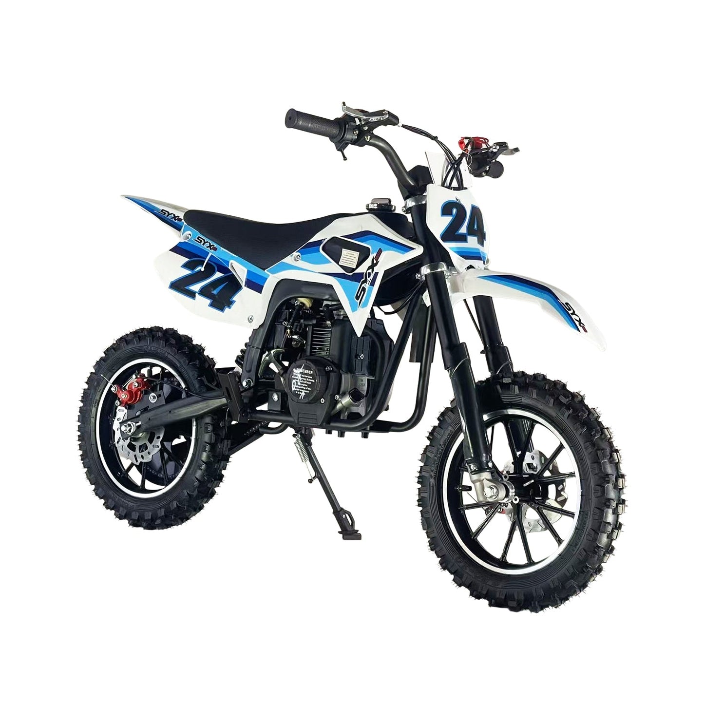 SYX MOTO MK 40cc 4-Stroke Kids Mini Dirt Bike – Automatic Gas Pocket Bike with Pull Start, EPA Approved