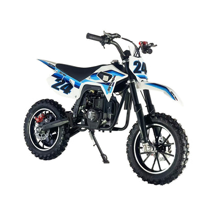 SYX MOTO MK 40cc 4-Stroke Kids Mini Dirt Bike – Automatic Gas Pocket Bike with Pull Start, EPA Approved