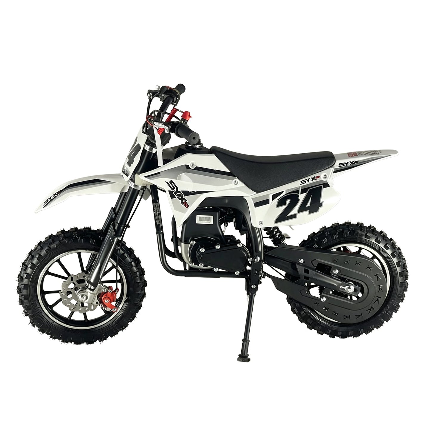 SYX MOTO MK 40cc 4-Stroke Kids Mini Dirt Bike – Automatic Gas Pocket Bike with Pull Start, EPA Approved