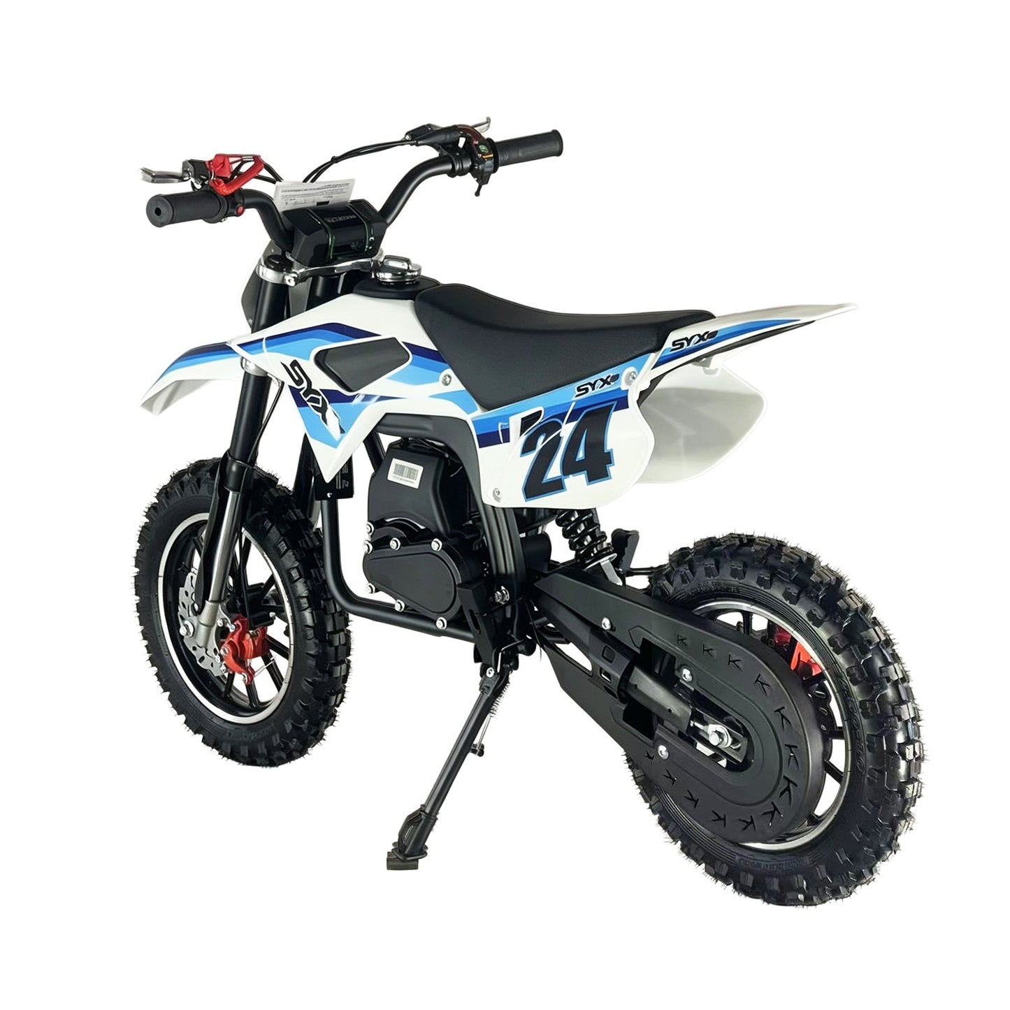 SYX MOTO MK 40cc 4-Stroke Kids Mini Dirt Bike – Automatic Gas Pocket Bike with Pull Start, EPA Approved