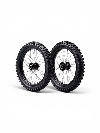 Pre-Order 16”/19” Wheel Set for Sur-Ron Light Bee X (LBX), Talaria XXX, MX3, MX4 & MX5 – Black or Chrome
