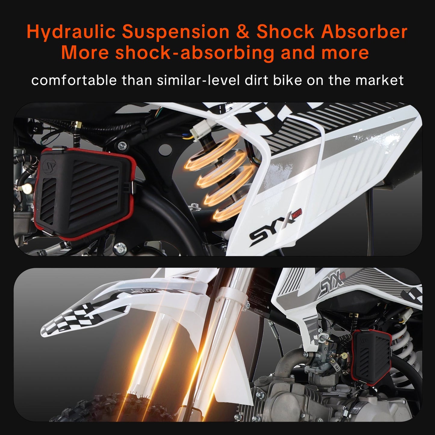 SYX MOTO K1 125cc Dirt Bike | 4-Stroke Off-Road Pit Bike for Teens & Adults
