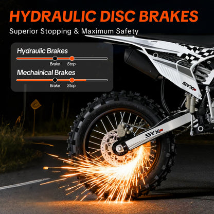 SYX MOTO K1 125cc Dirt Bike | 4-Stroke Off-Road Pit Bike for Teens & Adults