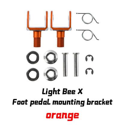 Sur-Ron Light Bee X Foot Pegs – Modified CNC Pegs