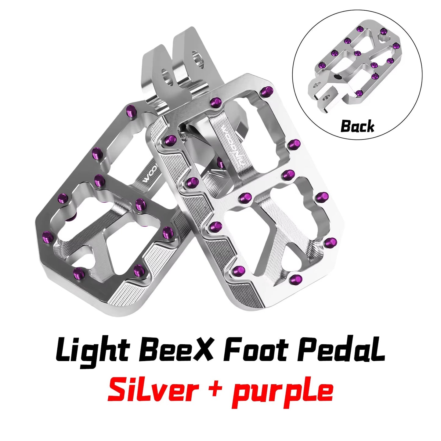 Sur-Ron Light Bee X Foot Pegs – Modified CNC Pegs