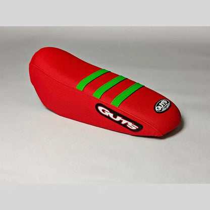 GUTS Style Ribbed Seat Cover for Dirt Bikes – Gripper Seat Cover with Custom Color Options