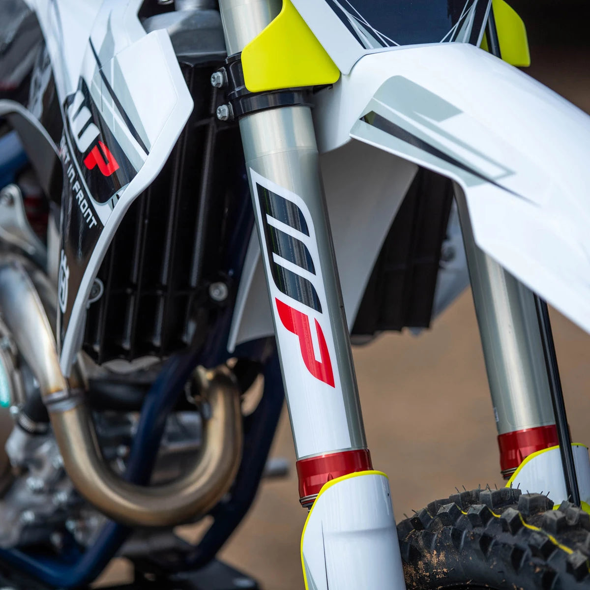 Reflective Motocross Fork Sticker Decals – KYB WP Showa Suspension Graphics for Dirt Bikes