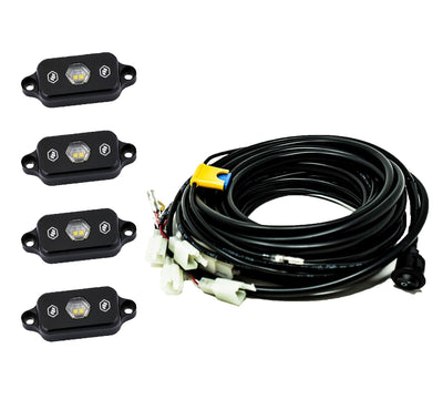 Baja Designs Universal LED Rock Light Kit – 4 Pods