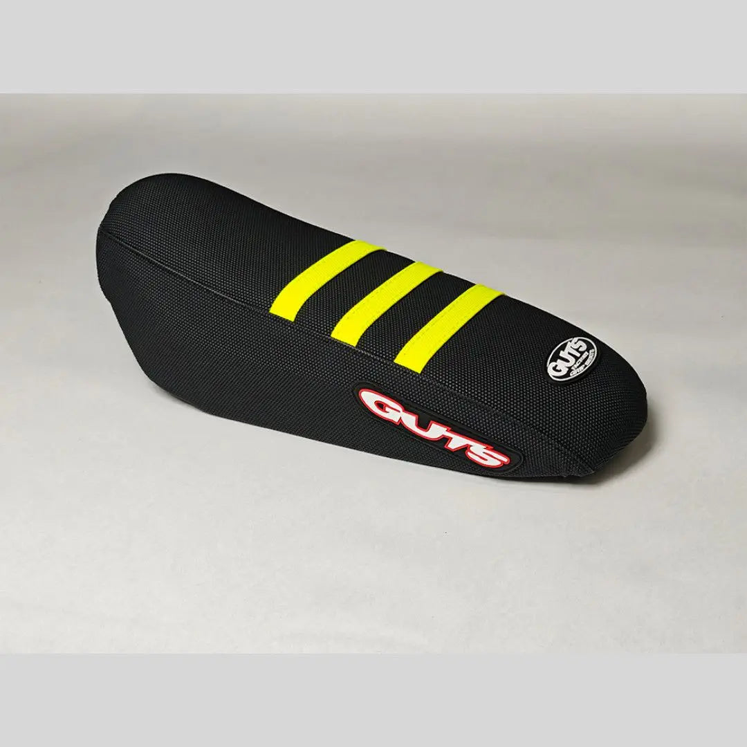 GUTS Style Ribbed Seat Cover for Dirt Bikes – Gripper Seat Cover with Custom Color Options