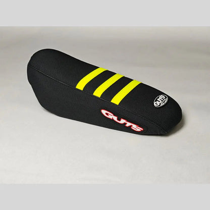 GUTS Style Ribbed Seat Cover for Dirt Bikes – Gripper Seat Cover with Custom Color Options