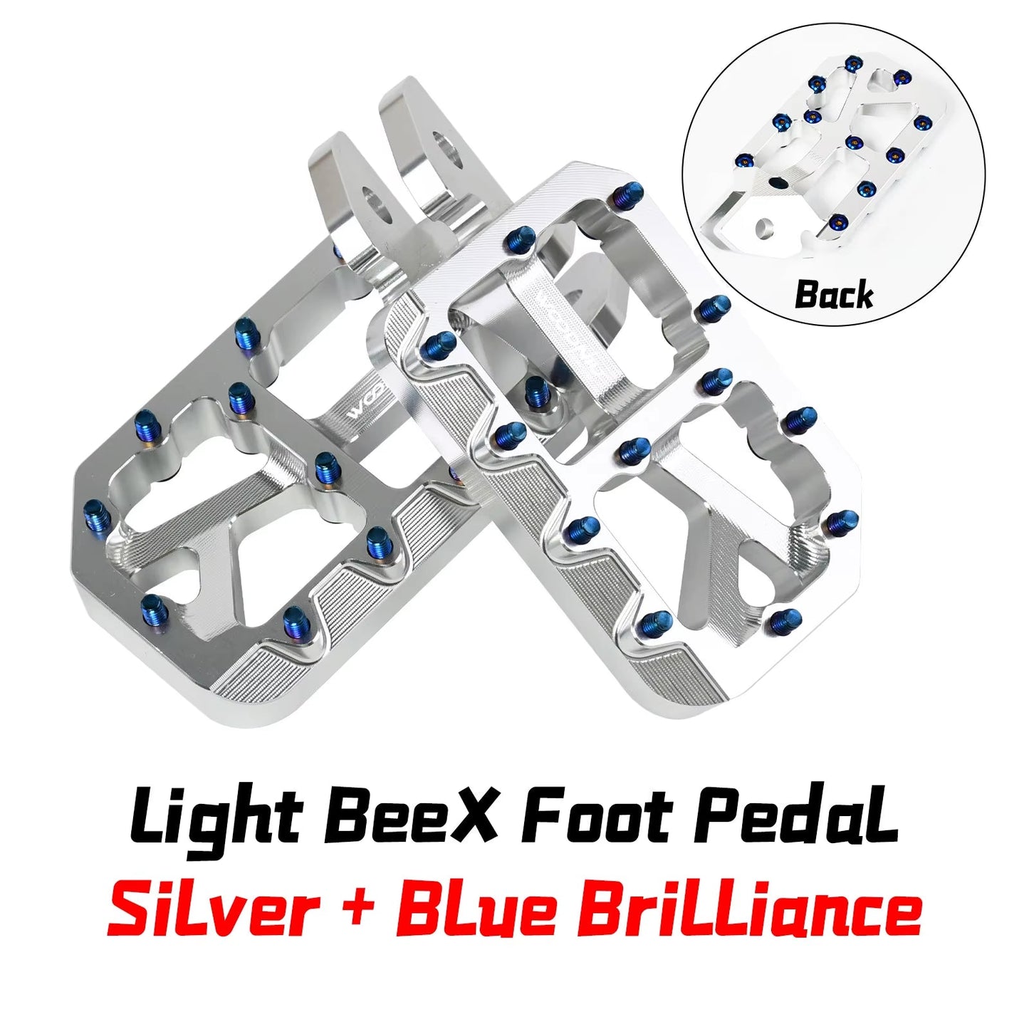 Sur-Ron Light Bee X Foot Pegs – Modified CNC Pegs