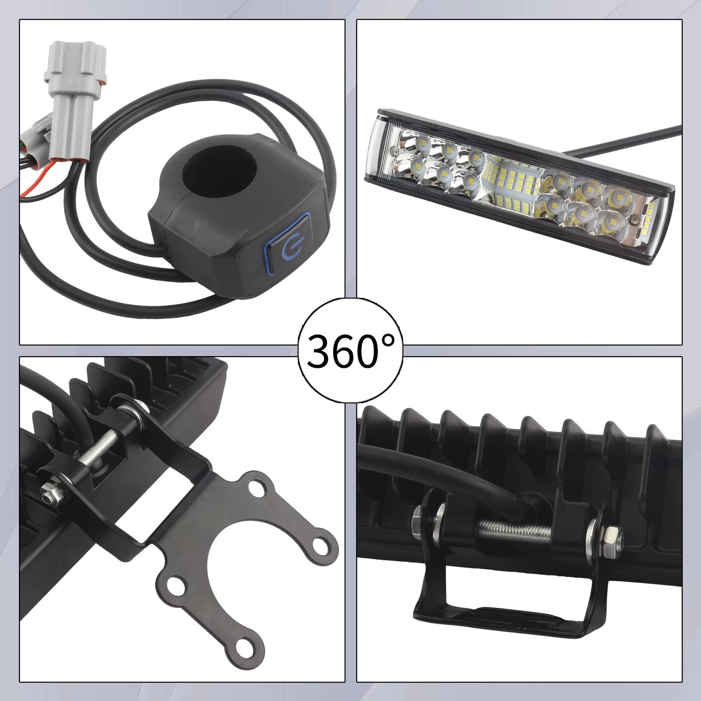 LED Headlight for Sur-Ron Light Bee X / Segway X160 X260 Electric Dirt Bike Spotlight