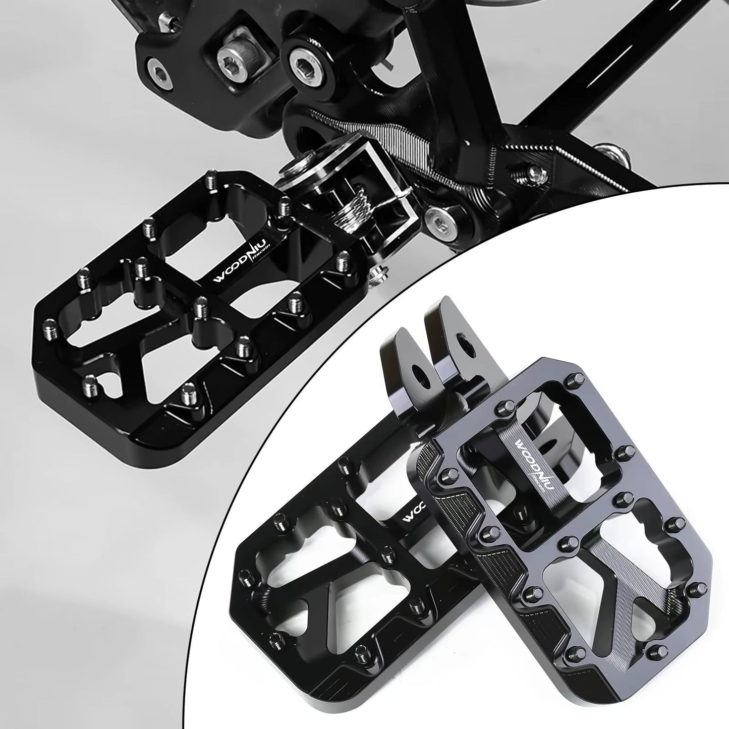 Sur-Ron Light Bee X Foot Pegs – Modified CNC Pegs