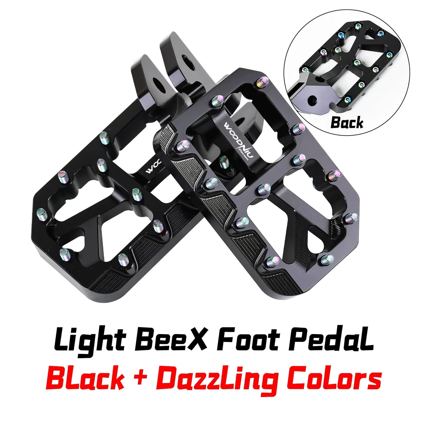 Sur-Ron Light Bee X Foot Pegs – Modified CNC Pegs