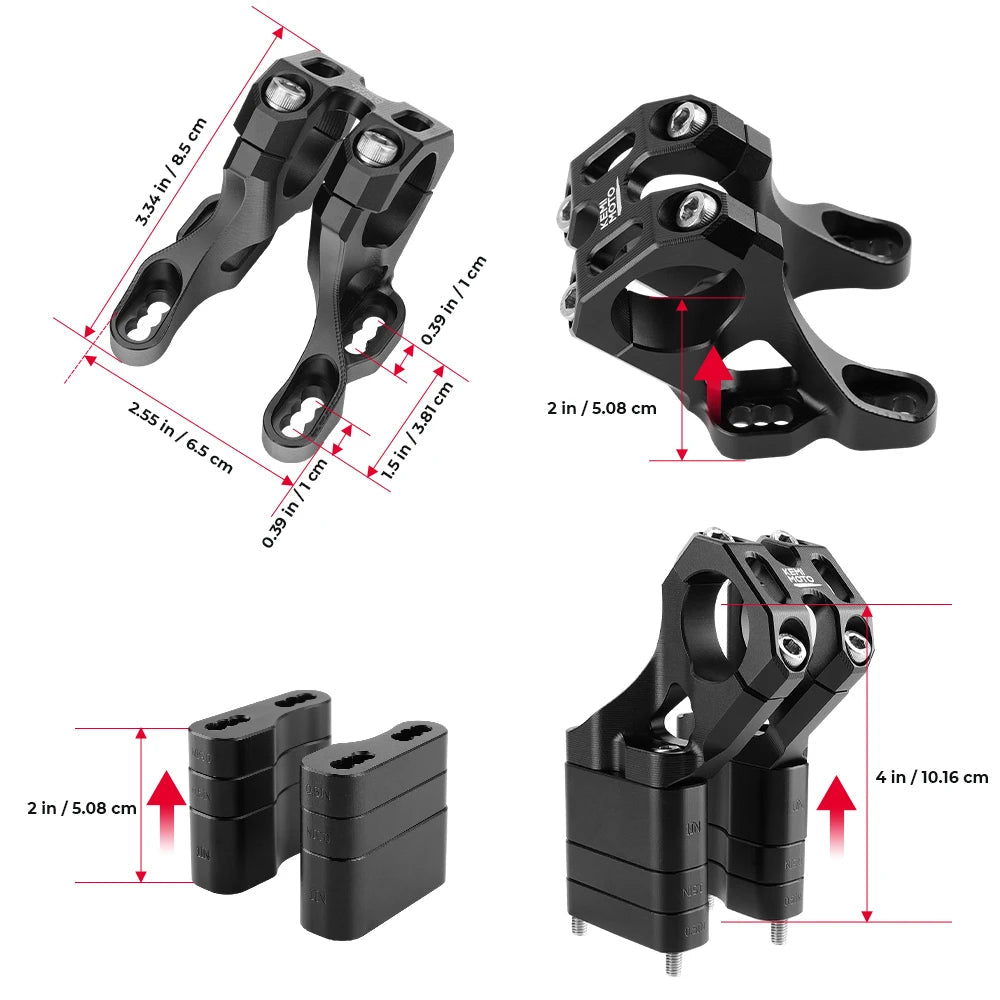 Sur-Ron Light Bee X/S CNC Front Handlebar Bracket Steering Stem Upgrade