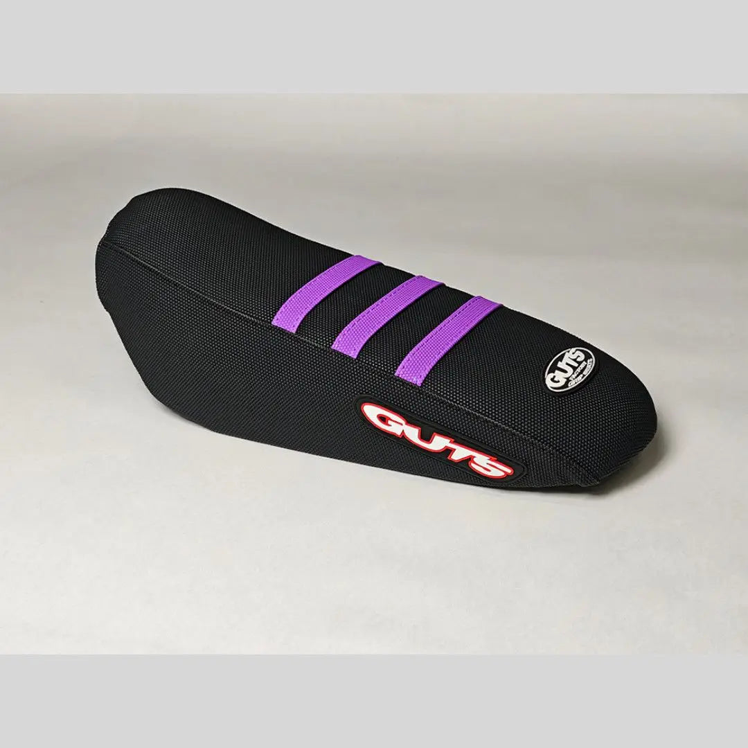 GUTS Style Ribbed Seat Cover for Dirt Bikes – Gripper Seat Cover with Custom Color Options