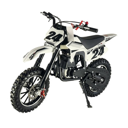 SYX MOTO MK 40cc 4-Stroke Kids Mini Dirt Bike – Automatic Gas Pocket Bike with Pull Start, EPA Approved