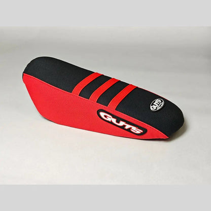 GUTS Style Ribbed Seat Cover for Dirt Bikes – Gripper Seat Cover with Custom Color Options