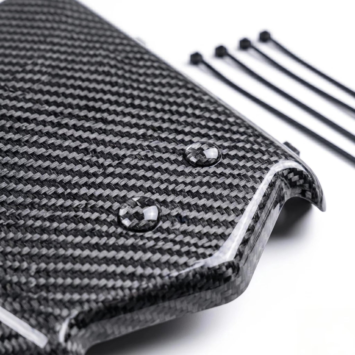 Carbon Fiber Style Front Number Plate Shield for Sur-Ron, Talaria Sting & E Ride Pro Electric Dirt Bikes