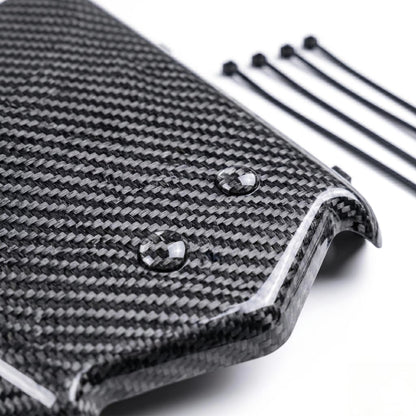 Carbon Fiber Style Front Number Plate Shield for Sur-Ron, Talaria Sting & E Ride Pro Electric Dirt Bikes