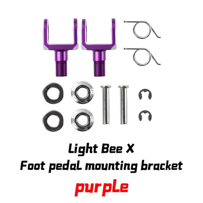 Sur-Ron Light Bee X Foot Pegs – Modified CNC Pegs