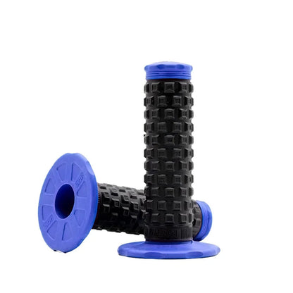 7/8" (22mm) Motorcycle Handlebar Grips – Soft Rubber Pillow Top Dirt Bike Grips for MX, Motocross, Enduro & Off-Road Motorcycles