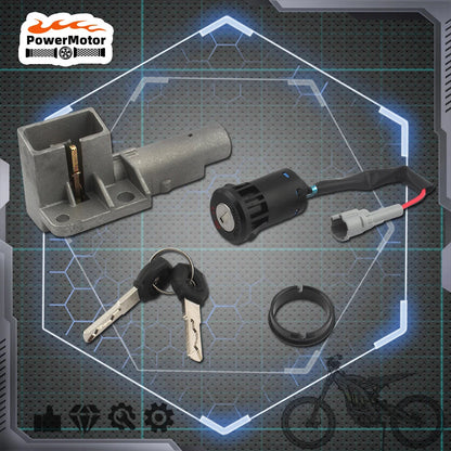 Ignition Switch Lock & Key Set – Fits Sur-Ron Light Bee, Segway X160 & X260