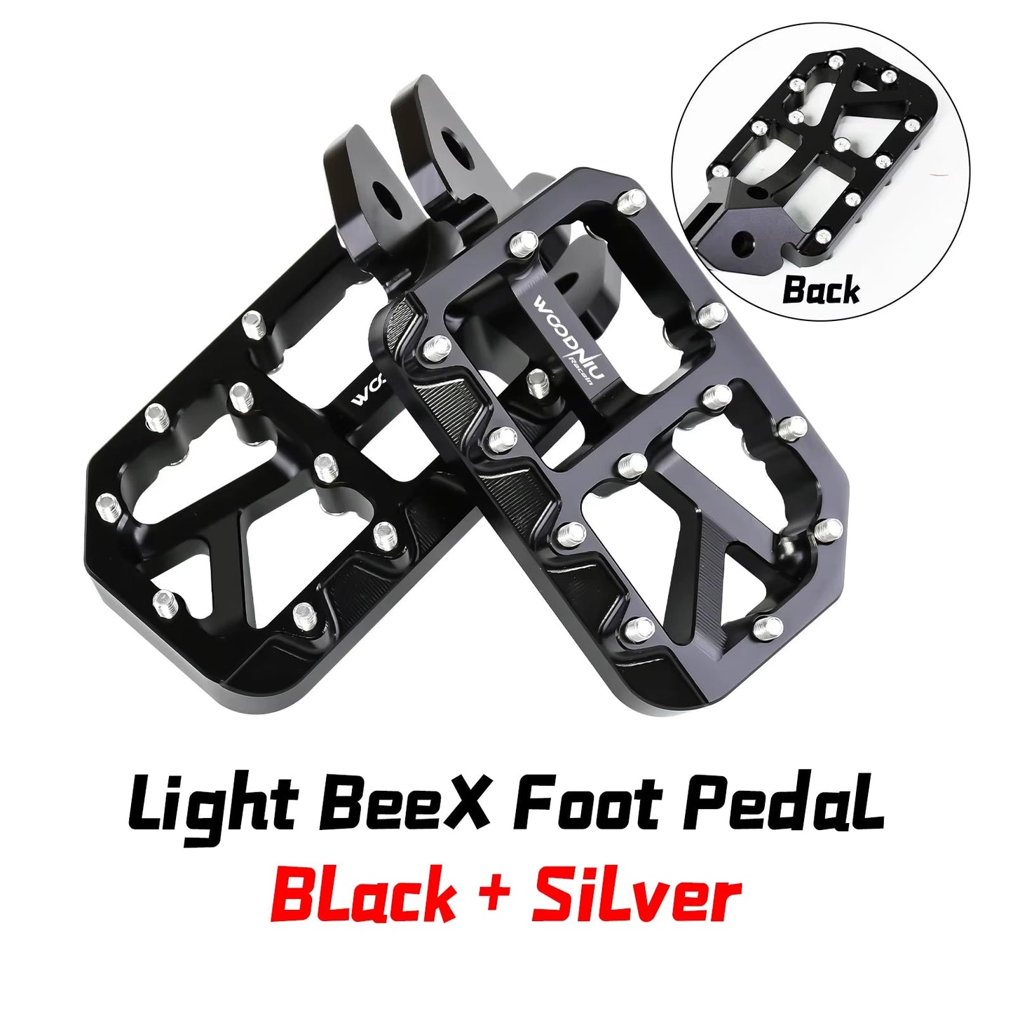 Sur-Ron Light Bee X Foot Pegs – Modified CNC Pegs