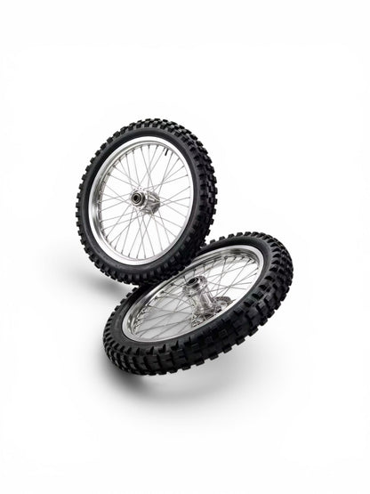 Pre-Order 16”/19” Wheel Set for Sur-Ron Light Bee X (LBX), Talaria XXX, MX3, MX4 & MX5 – Black or Chrome