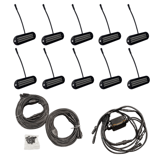 R1 Industries XL LED Rock Lights (10-Pod)