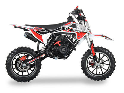 SYX MOTO VK 58cc 4-Stroke Off-Road Mini Ride-On for Kids – Pull Start, 2.0HP, Fully Automatic