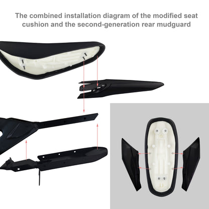 Side Fender Rear Fender Extension for Sur-Ron Light Bee X/S Gen 2