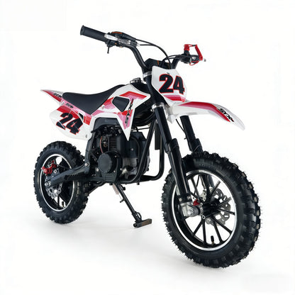 SYX MOTO MK 40cc 4-Stroke Kids Mini Dirt Bike – Automatic Gas Pocket Bike with Pull Start, EPA Approved