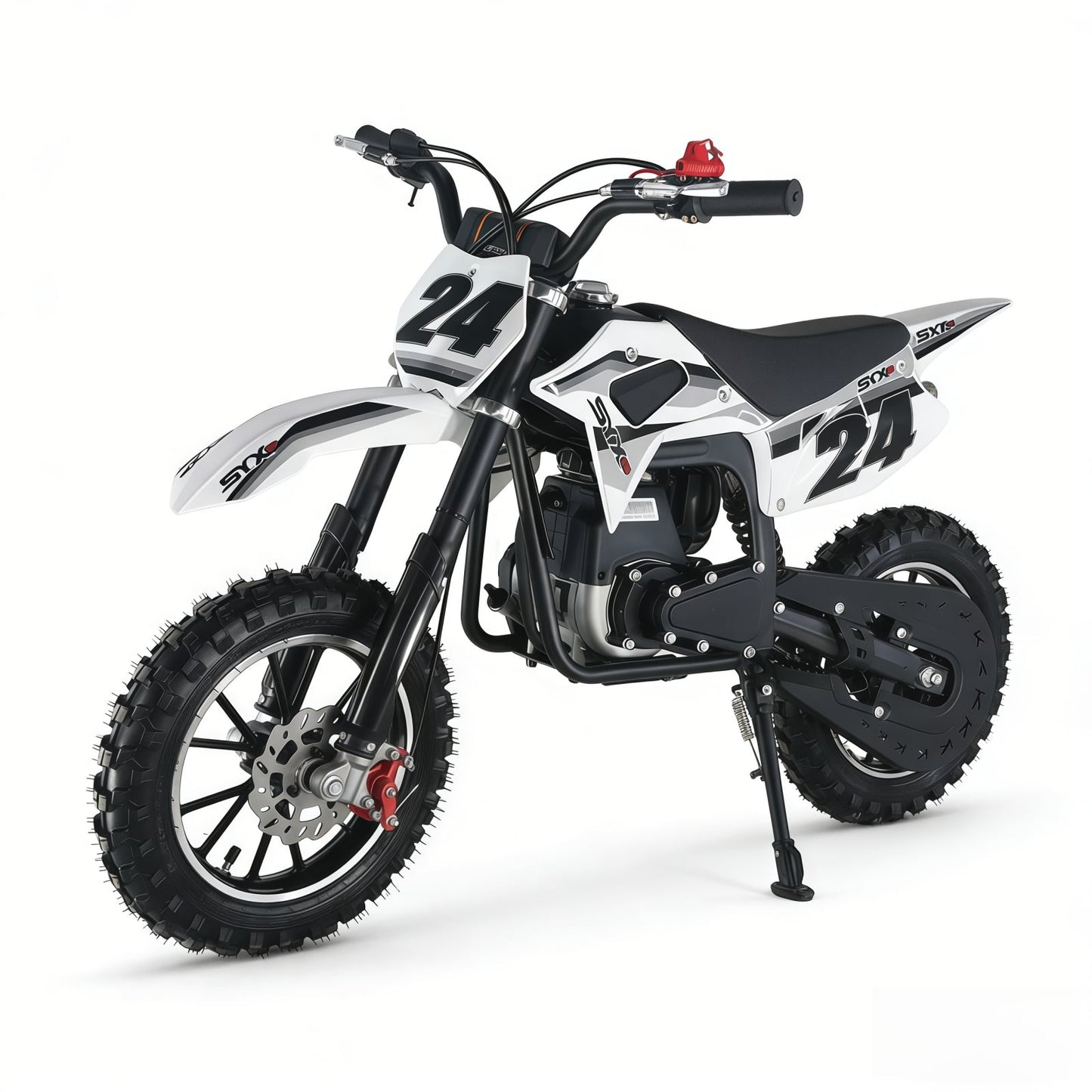 SYX MOTO MK 40cc 4-Stroke Kids Mini Dirt Bike – Automatic Gas Pocket Bike with Pull Start, EPA Approved