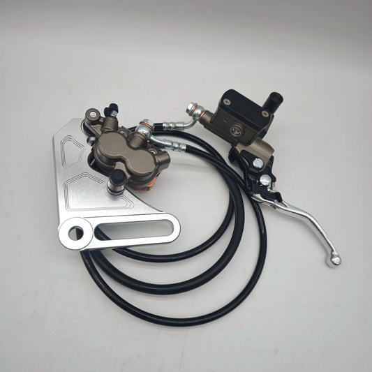 Tuttio Soleil 01 Rear Brake Adapter & Rear Brake Assembly Kit – Compatible with Yozma 10 Electric Dirtbike (Not Compatible with Yozma 10 Pro)