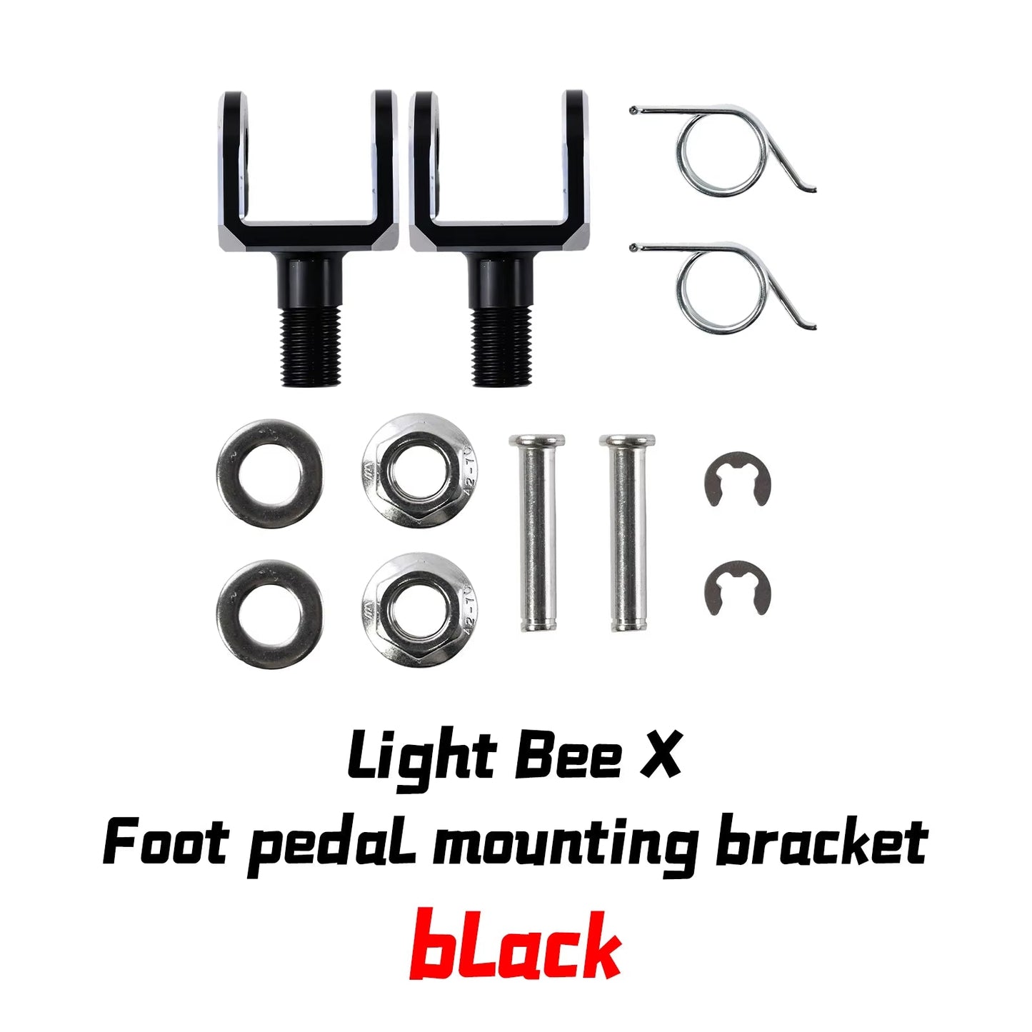 Sur-Ron Light Bee X Foot Pegs – Modified CNC Pegs