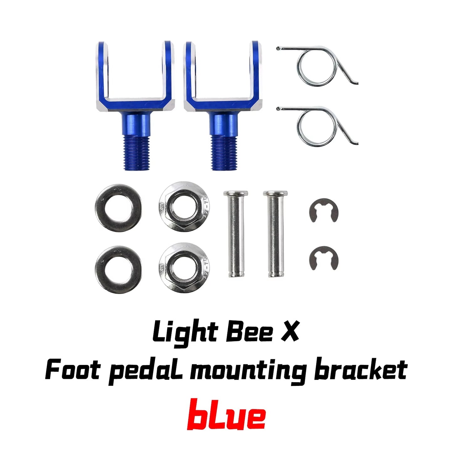 Sur-Ron Light Bee X Foot Pegs – Modified CNC Pegs