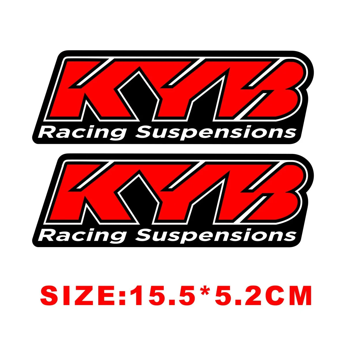 Reflective Motocross Fork Sticker Decals – KYB WP Showa Suspension Graphics for Dirt Bikes