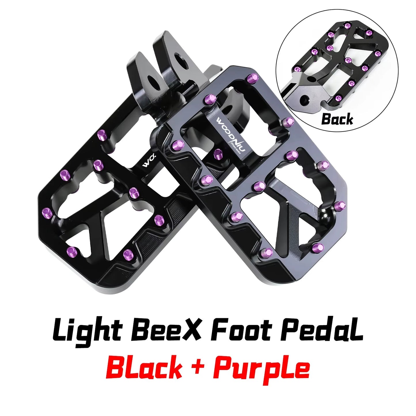 Sur-Ron Light Bee X Foot Pegs – Modified CNC Pegs