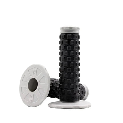 7/8" (22mm) Motorcycle Handlebar Grips – Soft Rubber Pillow Top Dirt Bike Grips for MX, Motocross, Enduro & Off-Road Motorcycles