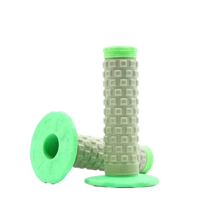 7/8" (22mm) Motorcycle Handlebar Grips – Soft Rubber Pillow Top Dirt Bike Grips for MX, Motocross, Enduro & Off-Road Motorcycles