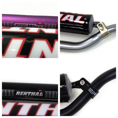 Motorcycle Handlebar Dirtbike 22 28Mm Universal for Renthal Twinwall 971 997 Grіpsi Most Bikes Handle Bar Pit Bike Accessories