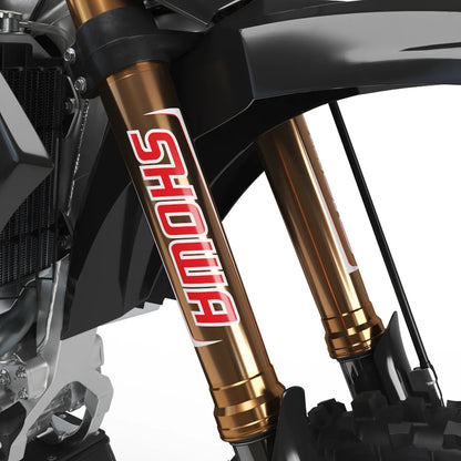 Reflective Motocross Fork Sticker Decals – KYB WP Showa Suspension Graphics for Dirt Bikes