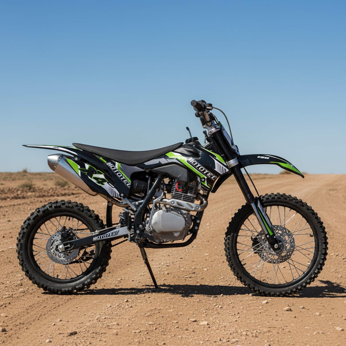 MotoTec X4 150CC 4-Stroke High-Performance Gas-Powered Dirt Bike (SAK95731)